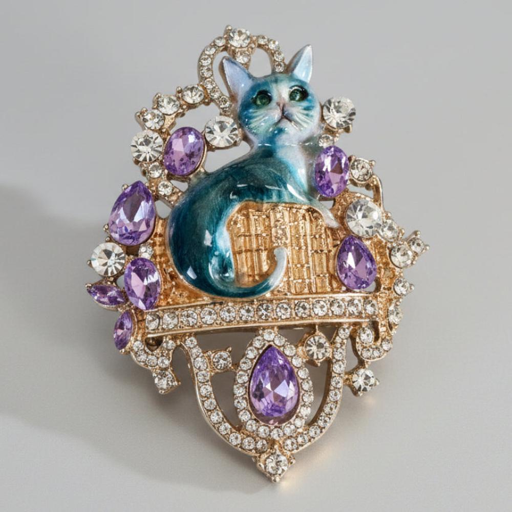 {{product_title}} brooch pin, vintage animal brooch, statement brooch jewelry, unique gift for animal lovers, enamel pin accessory, collectible brooch Boho Sunday