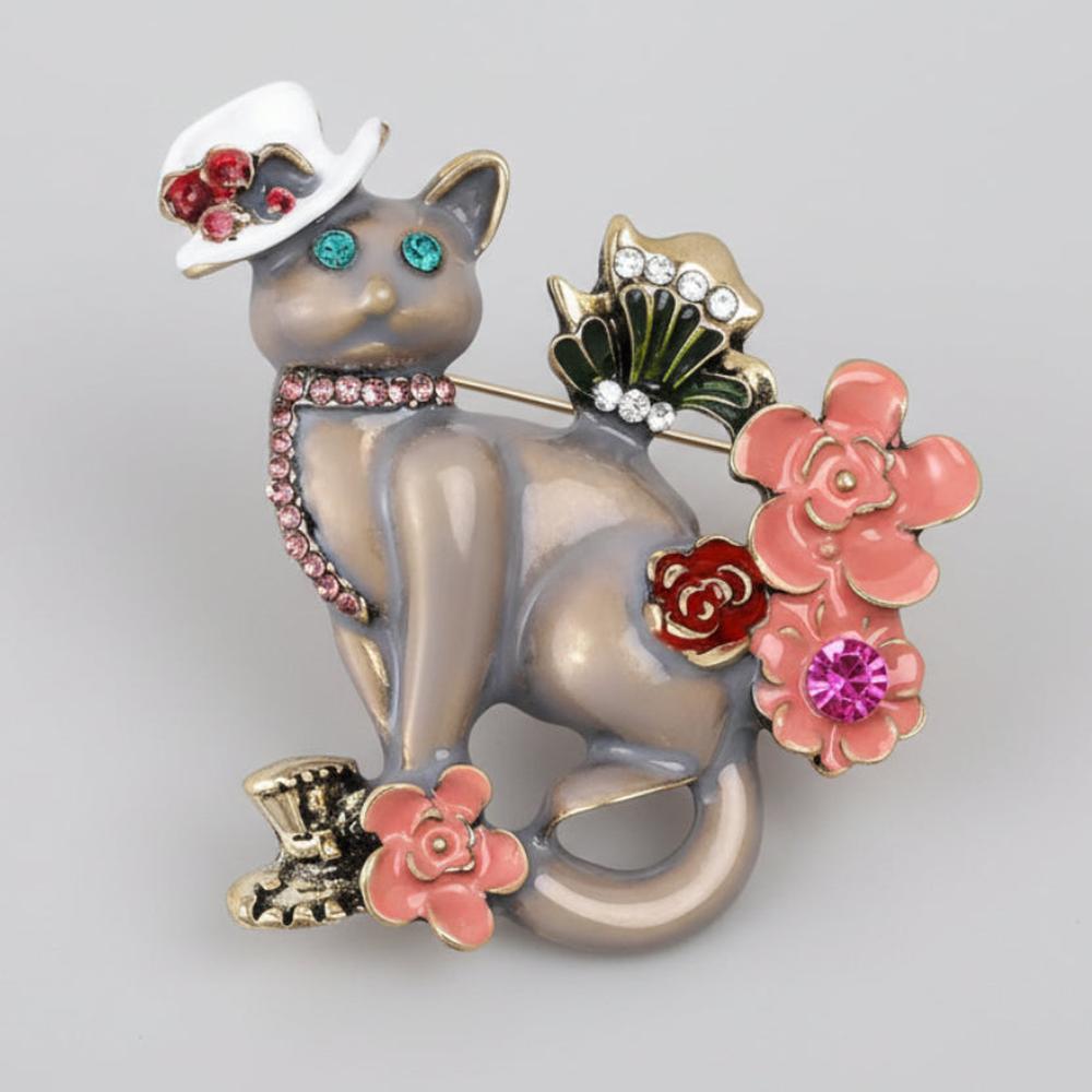 {{product_title}} brooch pin, vintage animal brooch, statement brooch jewelry, unique gift for animal lovers, enamel pin accessory, collectible brooch Boho Sunday